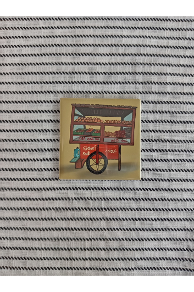 Fridge Magnets - Street Food Cart